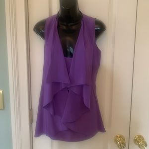 Etcetera silk tunic top